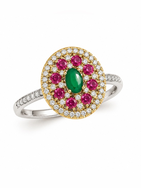 Anthropologie Jewelry - Vintage baho multicolor ring